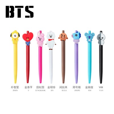 BTS - Set de 8 boligrafos