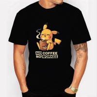 Camiseta Pikachu Coffee