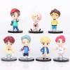 Pack de figuras de BTS