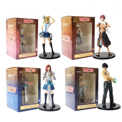 Fairy Tail - Set de 4 figuras