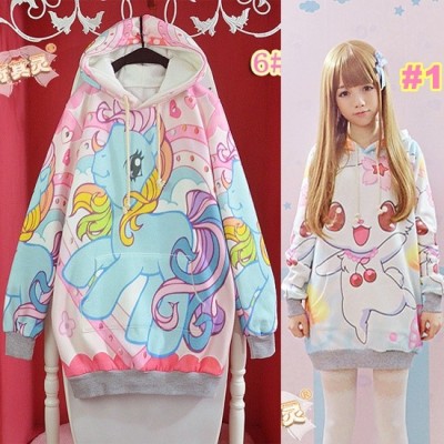 Kawaiii - Sudadera larga varios modelos