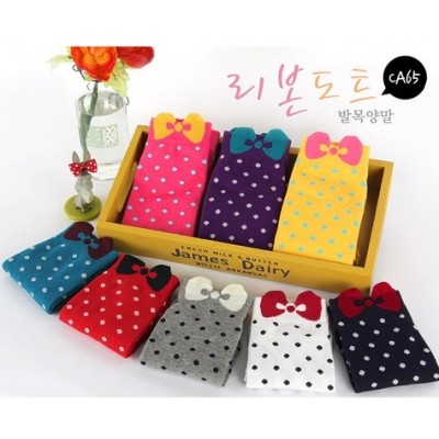 Calcetines con lacito ( 5 pares)