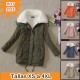 Chaqueta de mujer forrada en lana