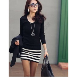 Vestido efecto doble