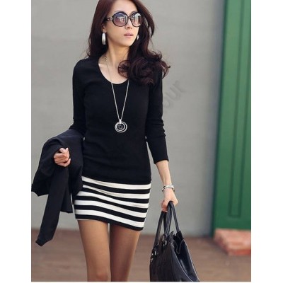 Vestido efecto doble