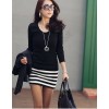 Vestido efecto doble