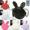 Bolso redondo orejitas de conejo