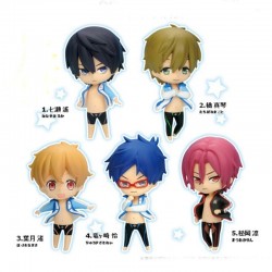 Free! Iwatobi Swim Club - Set de 5 figuras