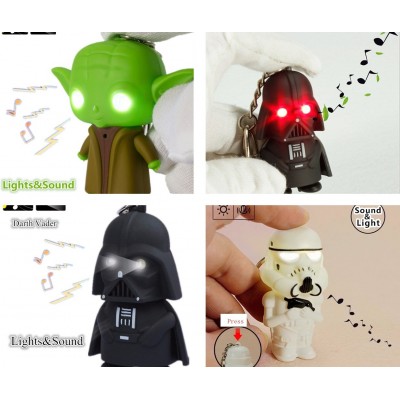 Star Wars - Llavero con luz y sonido