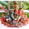 one piece - figuras de Luffy, Ace y Sabo