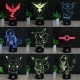 Lampara Led 3D Pokemon