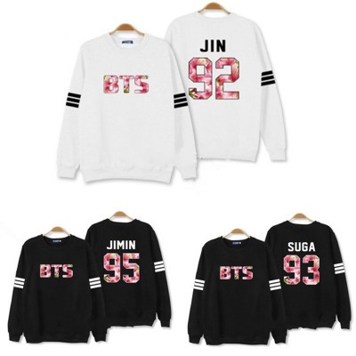 KPOP - Sudadera Floral BTS