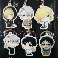 Yuri on Ice - Llaveros Variados