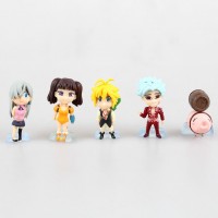 Nanatsu no Taizai - Set de 5 figuras