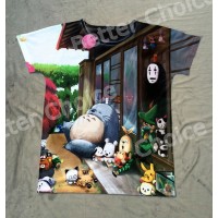 Camiseta de Totoro y kaonashi, todas las tallas