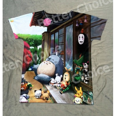 Camiseta de Totoro y kaonashi, todas las tallas
