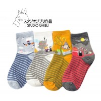 Studio Ghibli - Pack de 4 Calcetines