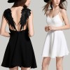 Vestido Corto Modelo Alas