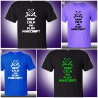 Camiseta Minecraft - Varios Colores