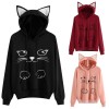 Sudadera de gato con orejitas